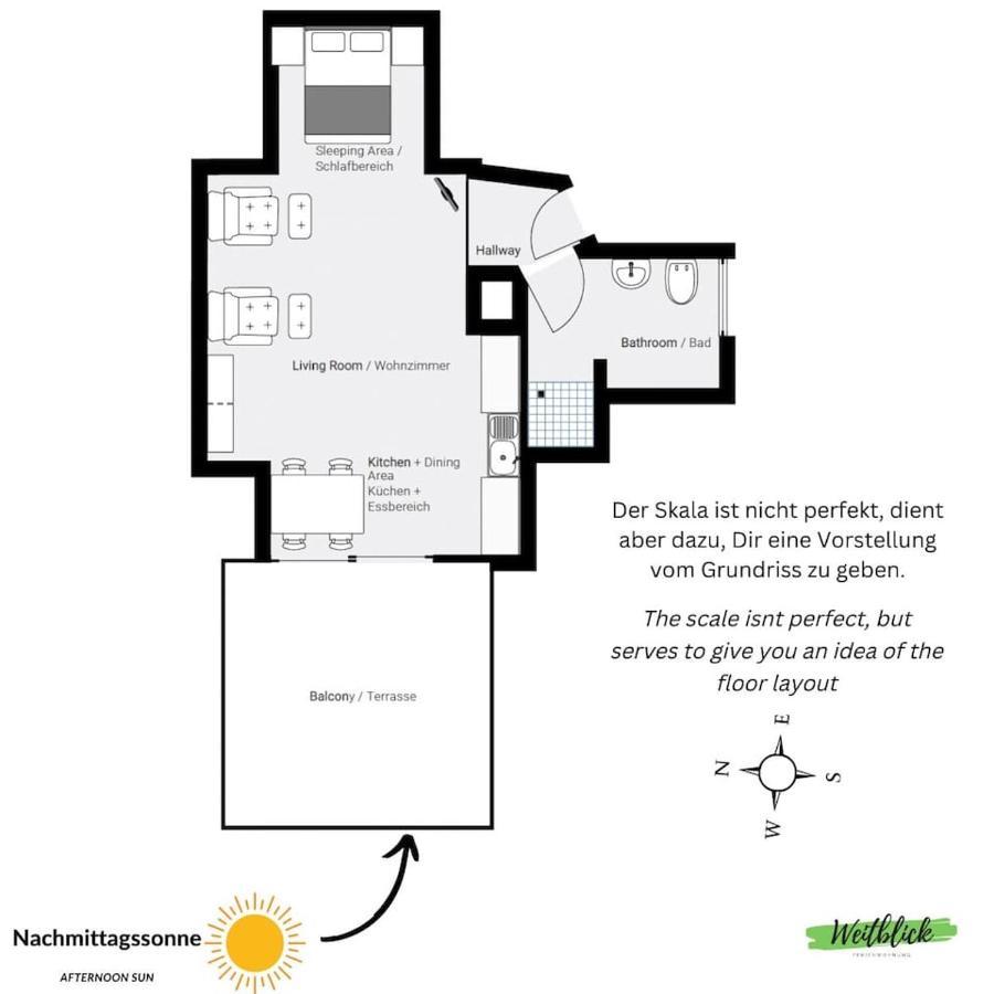 Apartament Weitblick-Loft Mit Terrasse Rostock Zewnętrze zdjęcie