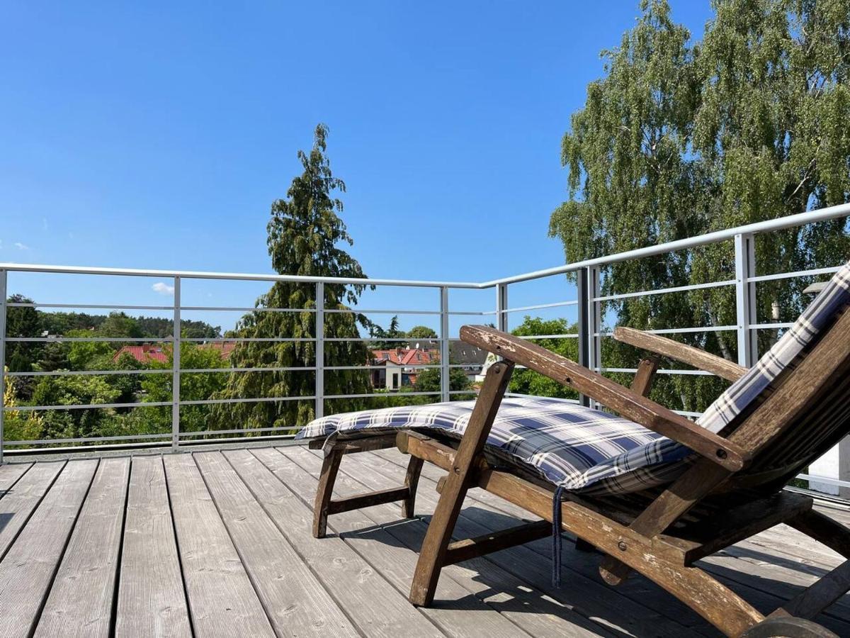 Apartament Weitblick-Loft Mit Terrasse Rostock Zewnętrze zdjęcie