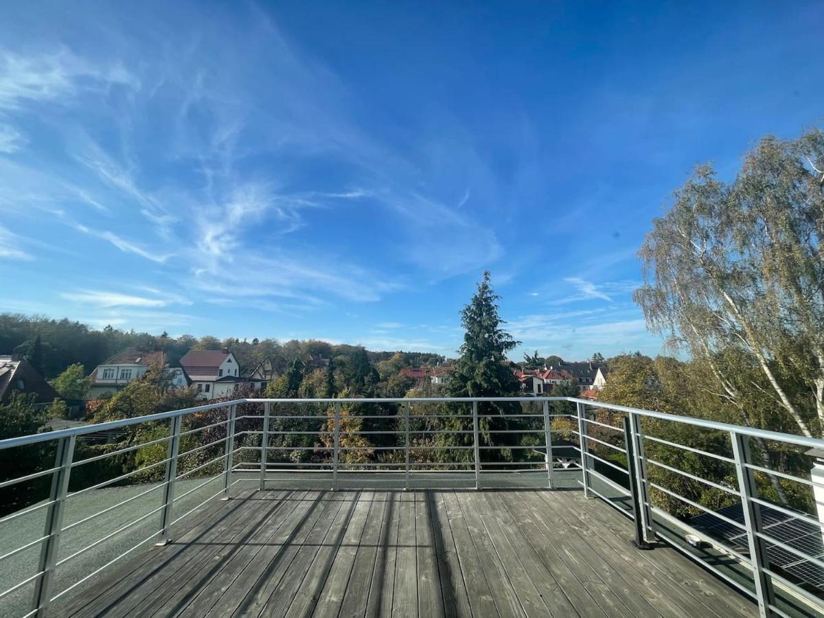 Apartament Weitblick-Loft Mit Terrasse Rostock Zewnętrze zdjęcie